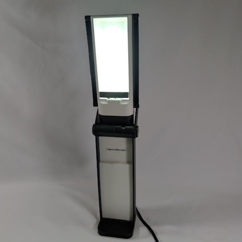 Vintage OttLite VisionSaver Folding Desk Lamp - Black